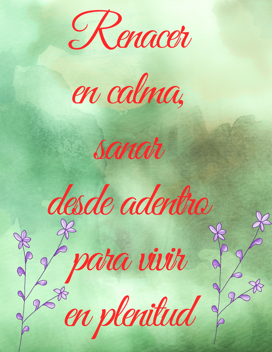 RENACER EN CALMA - LIBRO MOTIVADOR PARA LA MENOPAUSIA