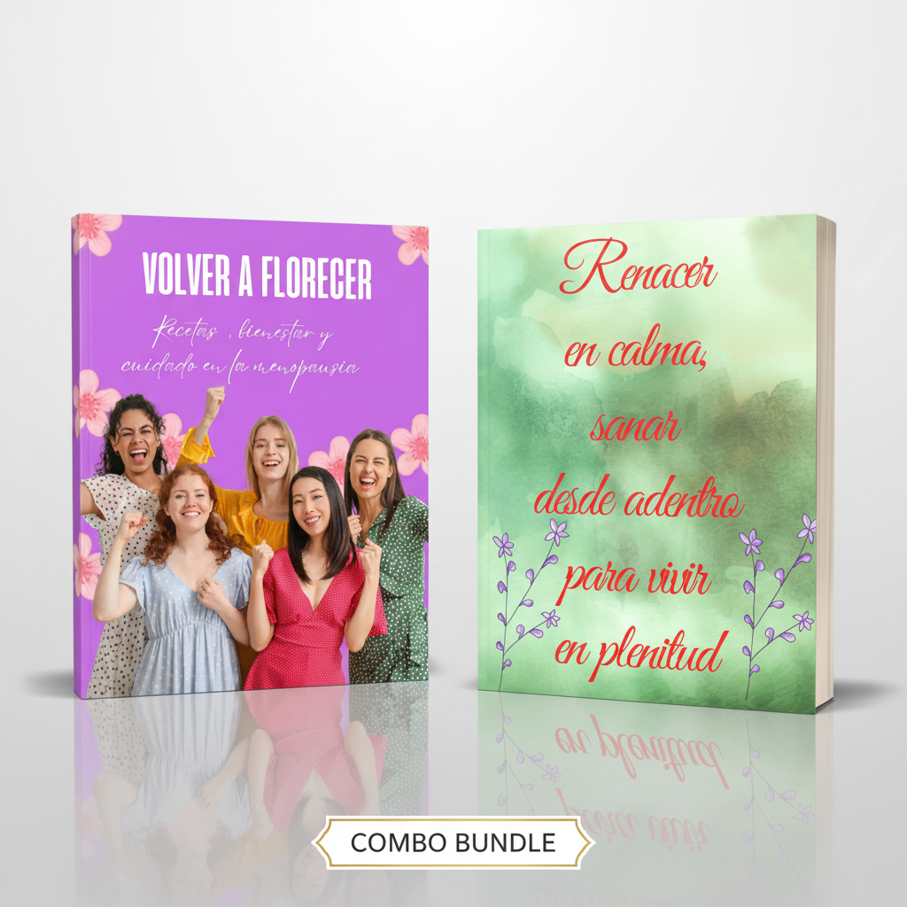 Combo Menopausia Completo - Volver a Florecer y Renacen en Calma
